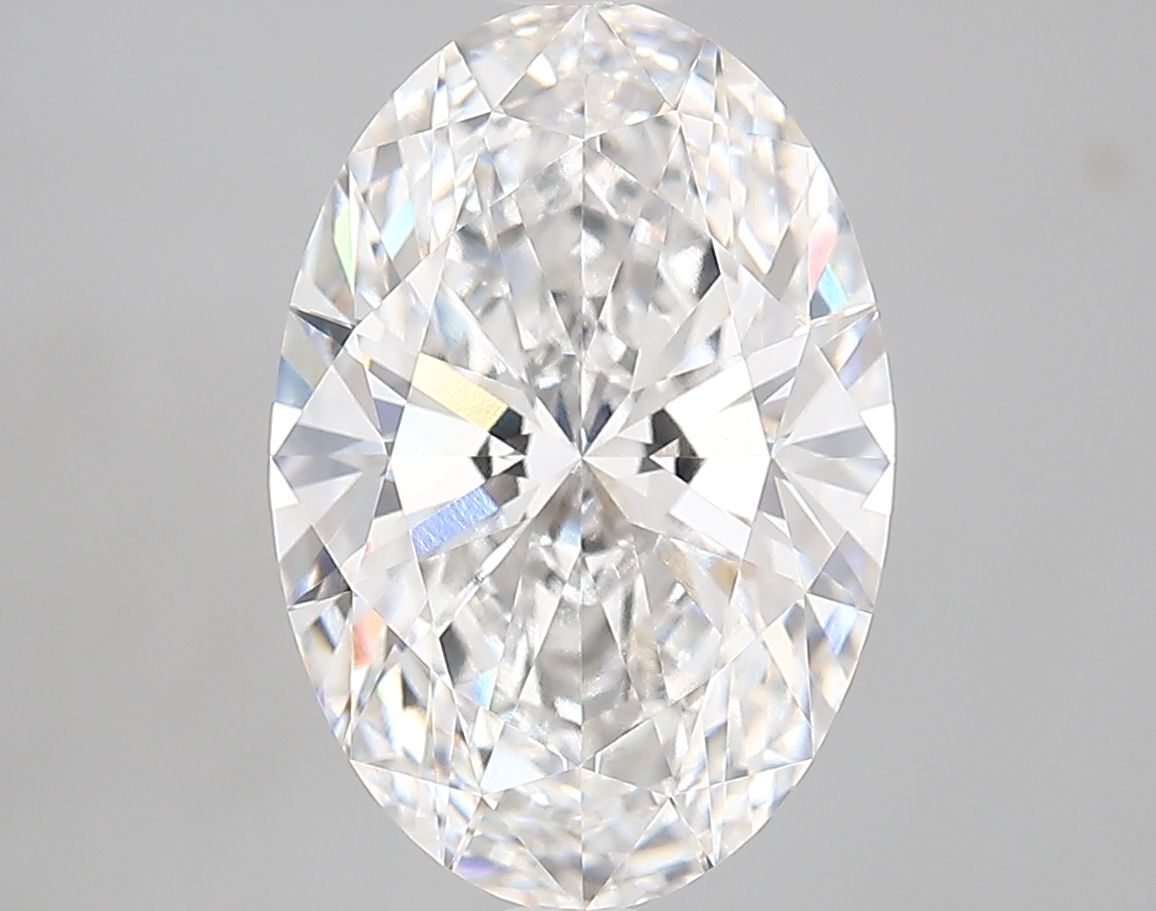 4.32 Carat E-VVS2 Oval Lab Diamond