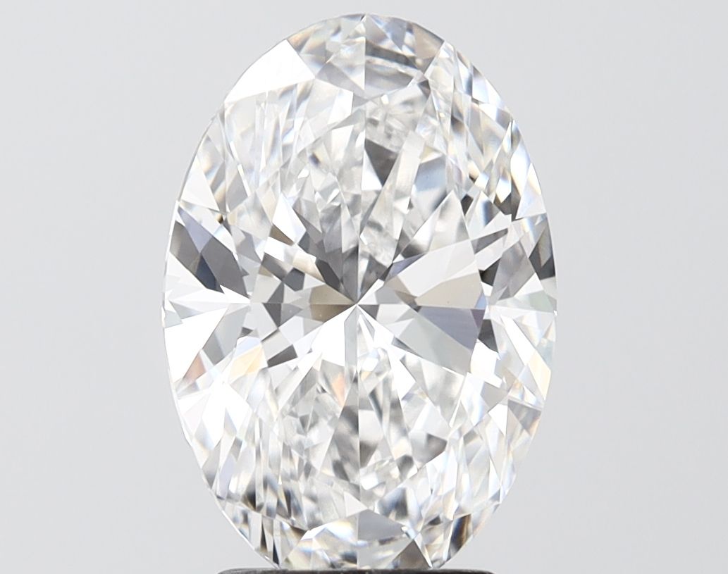 3.31 Carat E-VVS2 Oval Lab Diamond