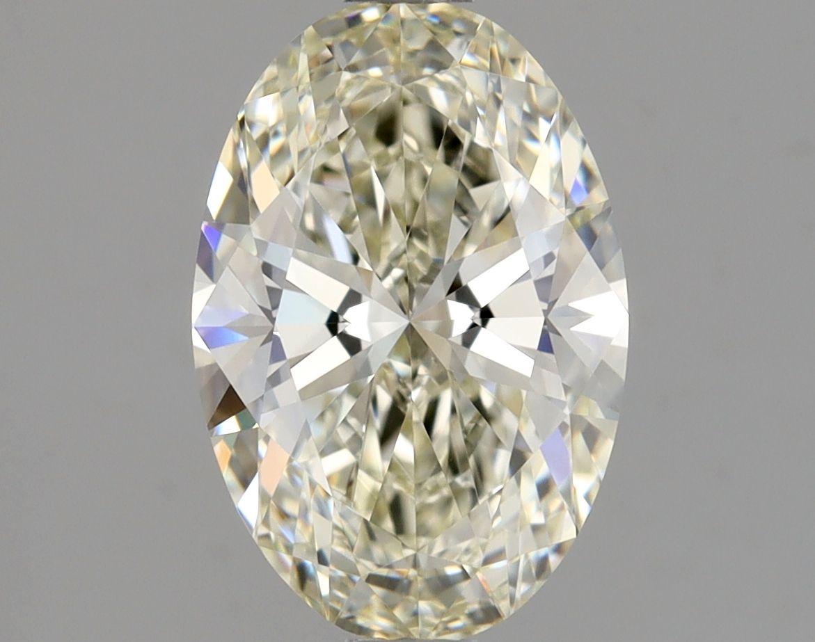 1.30 Carat K-VVS2 Oval Cut Diamond