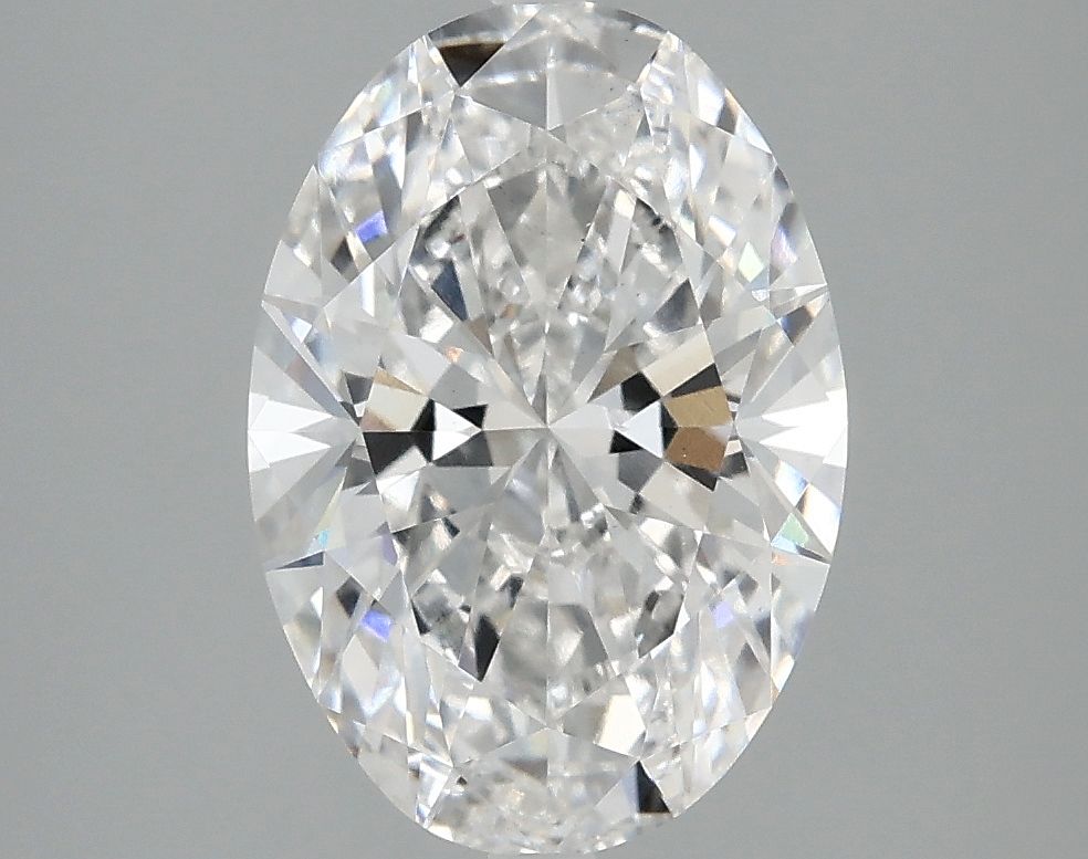 2.96 Carat E-VS1 Oval Lab Diamond