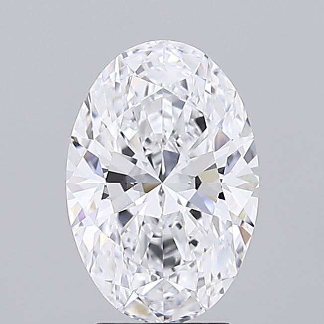 2.83 Carat D-VS1 Oval Lab Diamond