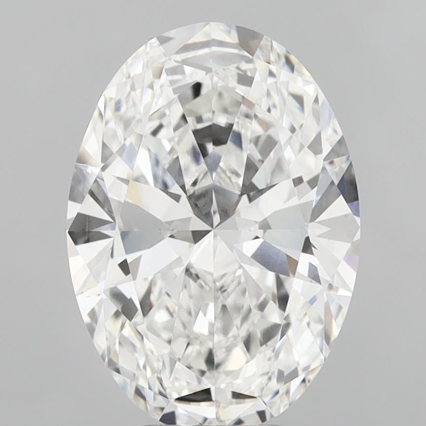 5.12 Carat E-VVS2 Oval Lab Diamond