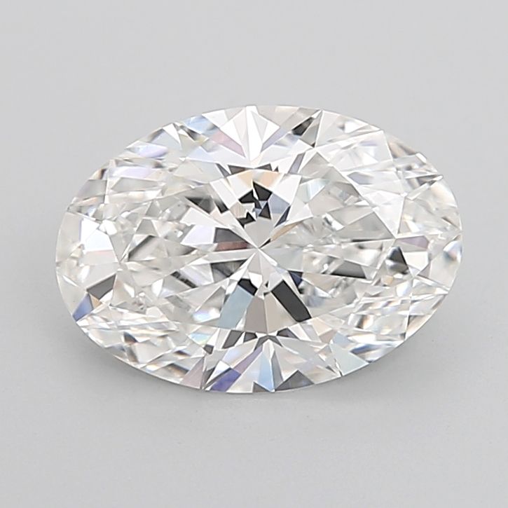 4.03 Carat F-VVS2 Oval Lab Diamond