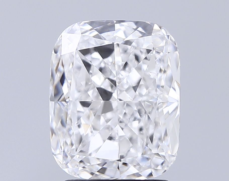 3.00 Carat D-VVS2 Cushion Lab Diamond