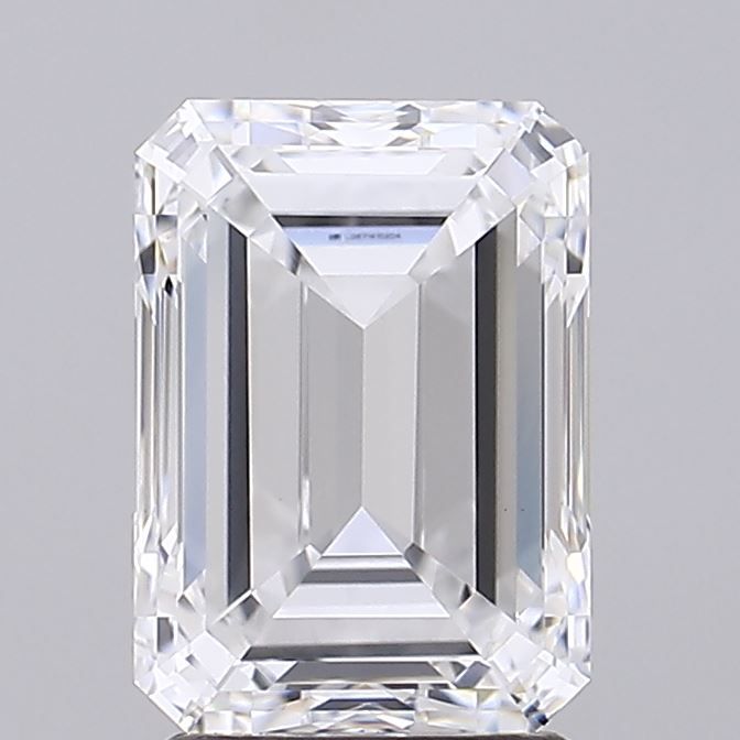 3.01 Carat D-VVS2 Emerald Lab Diamond