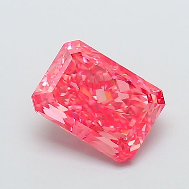 2.23 Carat Radiant Cut Fancy Pink