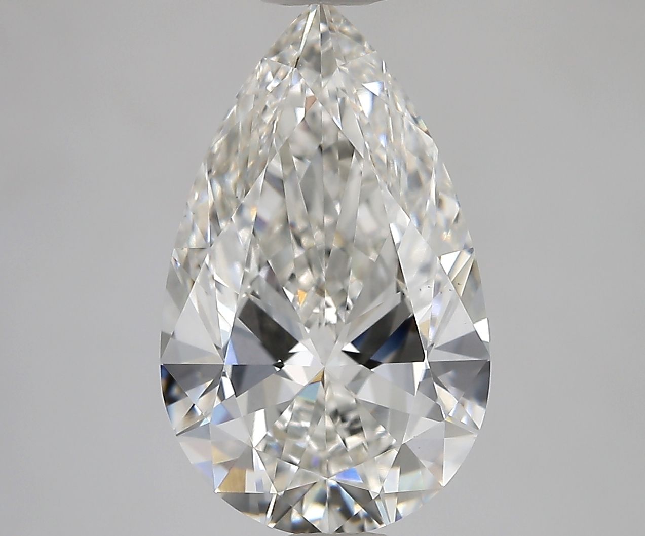 3.00 Carat F-VS1 Pear Lab Diamond