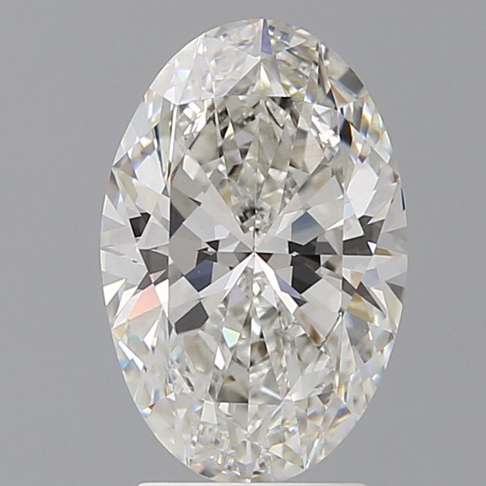 2.99 Carat F-VVS2 Oval Lab Diamond