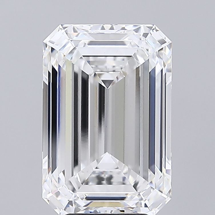 6.16 Carat F-VVS2 Emerald Lab Diamond
