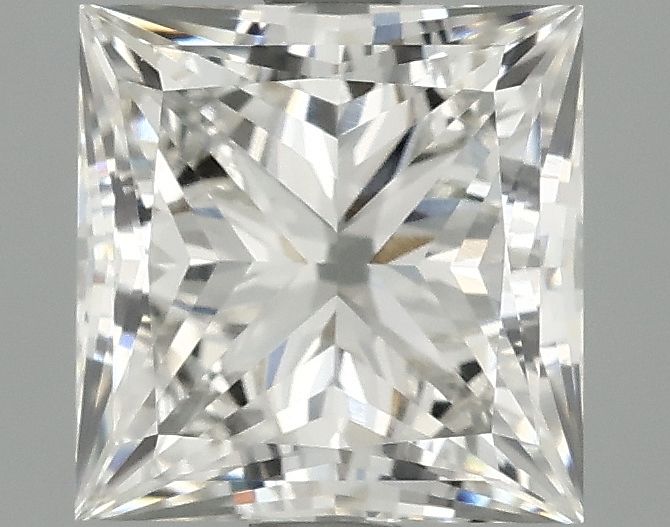 1.92 Carat G-VVS2 Princess Lab Diamond