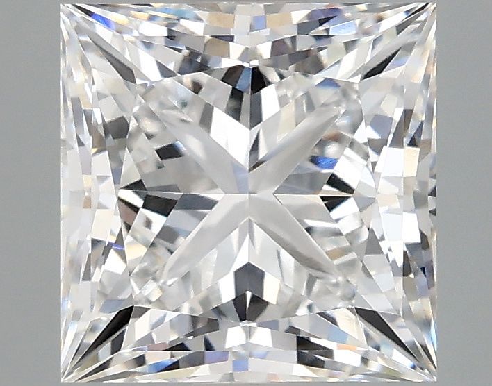 3.03 Carat D-VVS2 Princess Lab Diamond