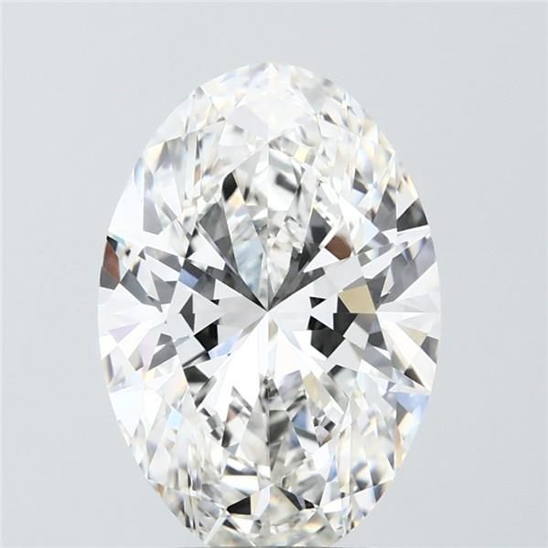 4.00 Carat F-VVS2 Oval Lab Diamond