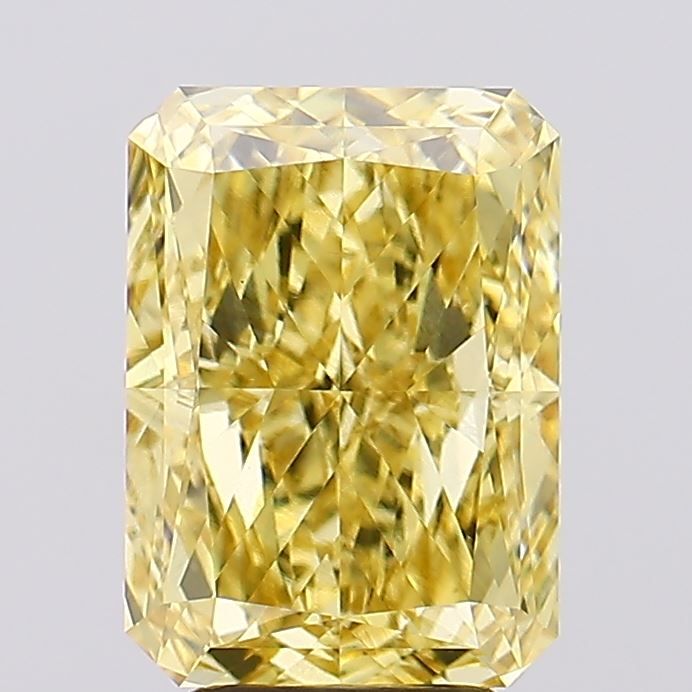 4.69 Carat Radiant Cut Fancy Yellow