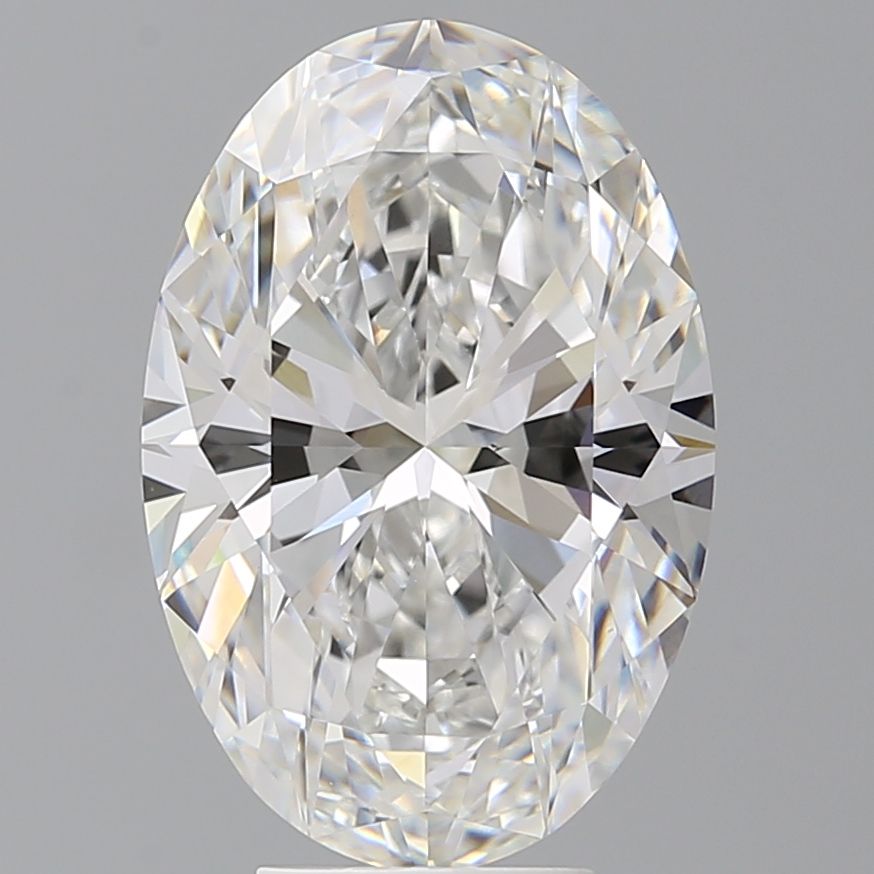 6.08 Carat E-VVS2 Oval Lab Diamond