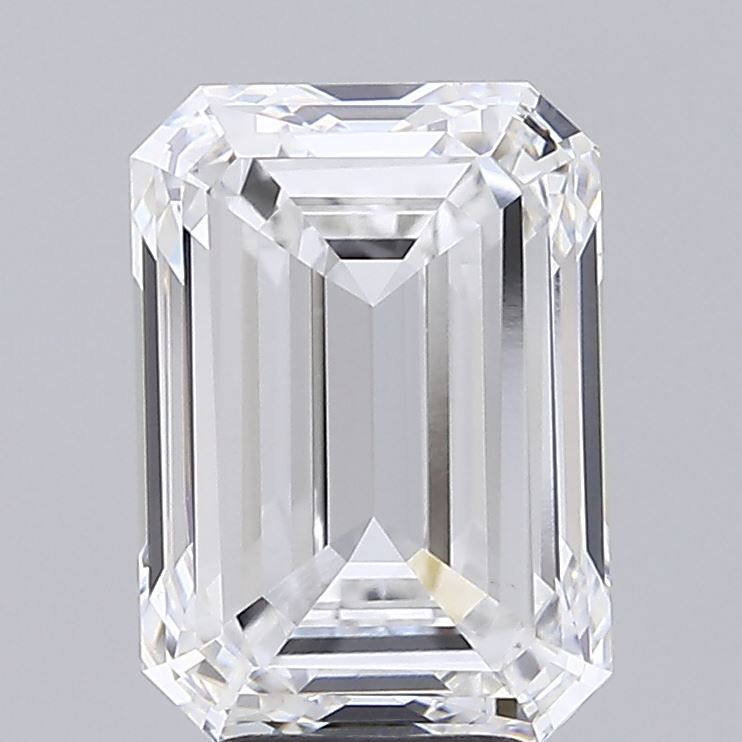 5.00 Carat D-VVS2 Emerald Lab Diamond