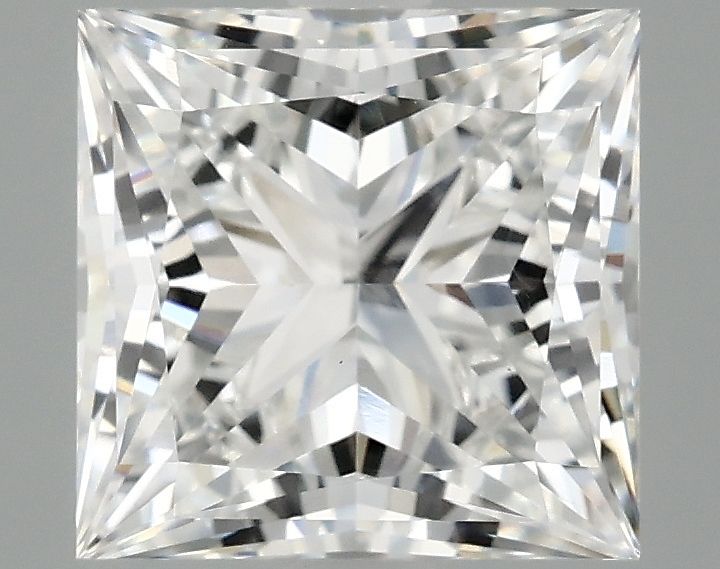 2.99 Carat F-VVS2 Princess Lab Diamond