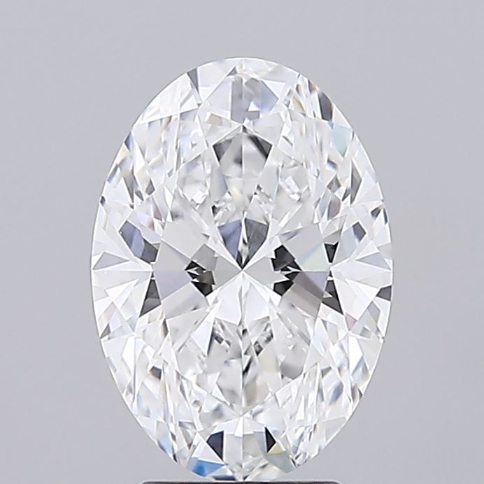 3.31 Carat E-VVS2 Oval Lab Diamond