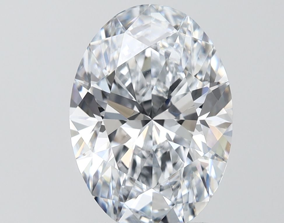 3.04 Carat G-VVS1 Oval Lab Diamond