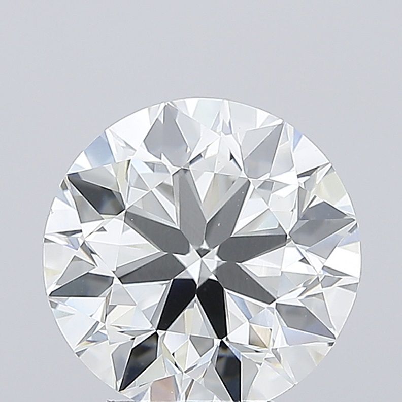 5.5 Carat F-VVS2 Round Lab Diamond