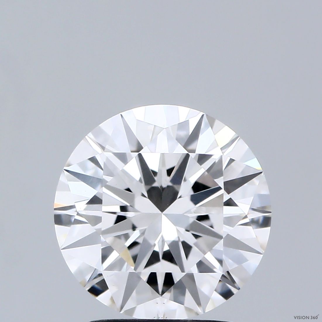 2.52 Carat F-VVS2 Round Lab Diamond
