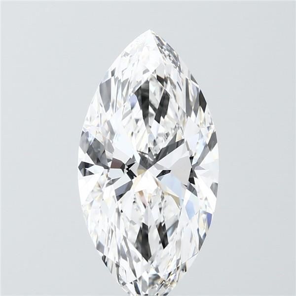 3.54 Carat E-VVS2 Marquise Lab Diamond