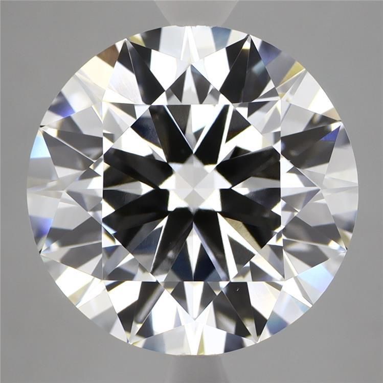 6.88 Carat E-VVS2 Round Lab Diamond