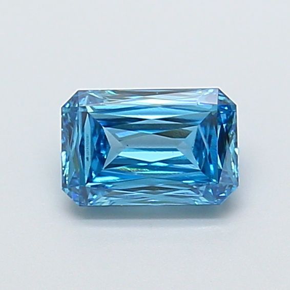 1.08 Carat Radiant Cut Fancy Blue