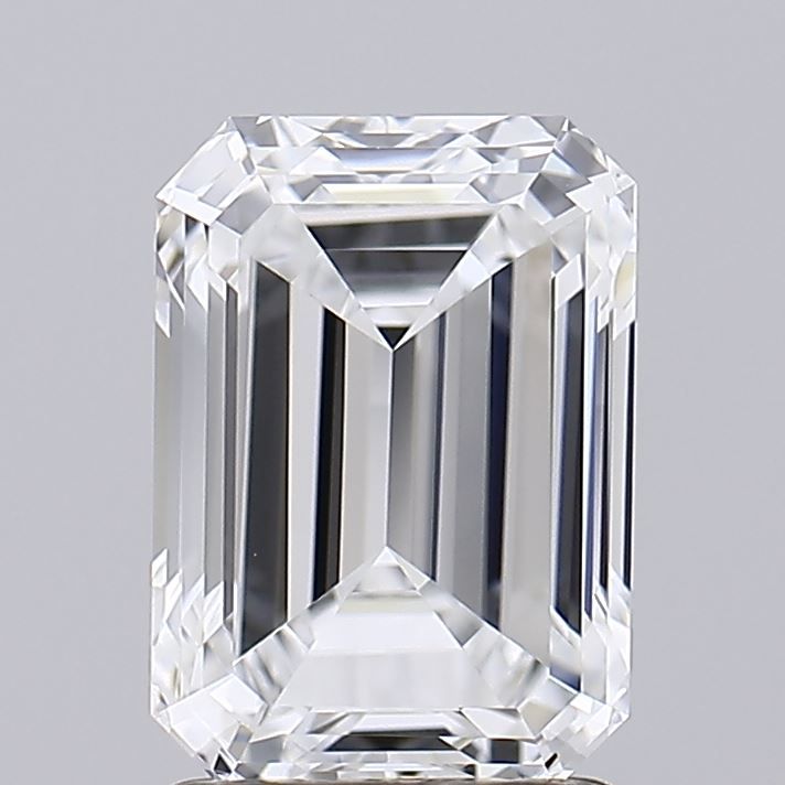 2.01 Carat E-VVS2 Emerald Lab Diamond