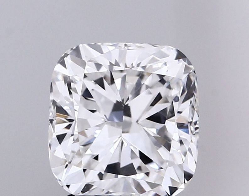2.53 Carat F-VVS2 Cushion Lab Diamond