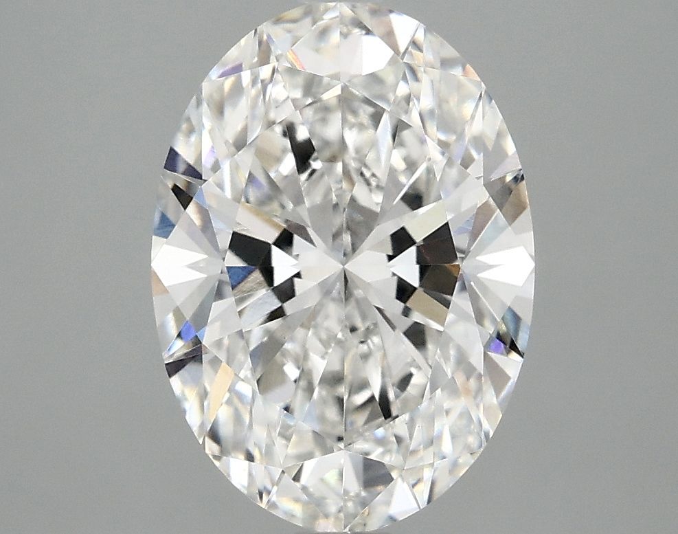 3.05 Carat F-VVS2 Oval Lab Diamond