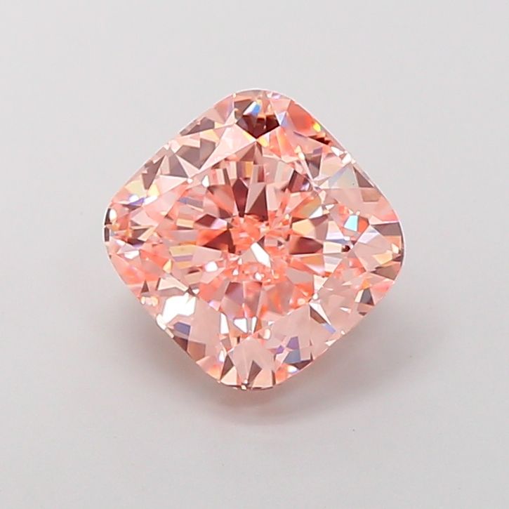 5.09 Carat Cushion Cut Fancy Pink