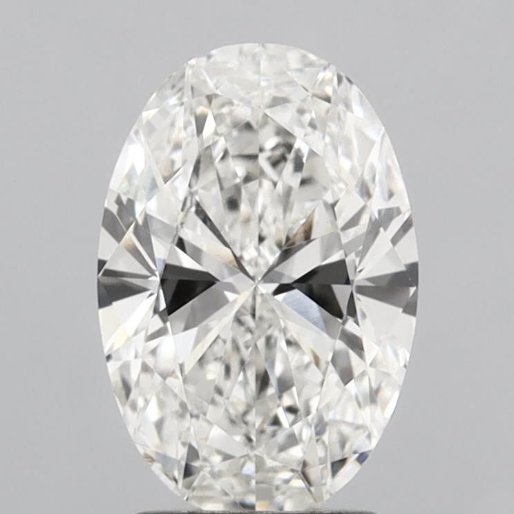 2.26 Carat F-VVS2 Oval Lab Diamond