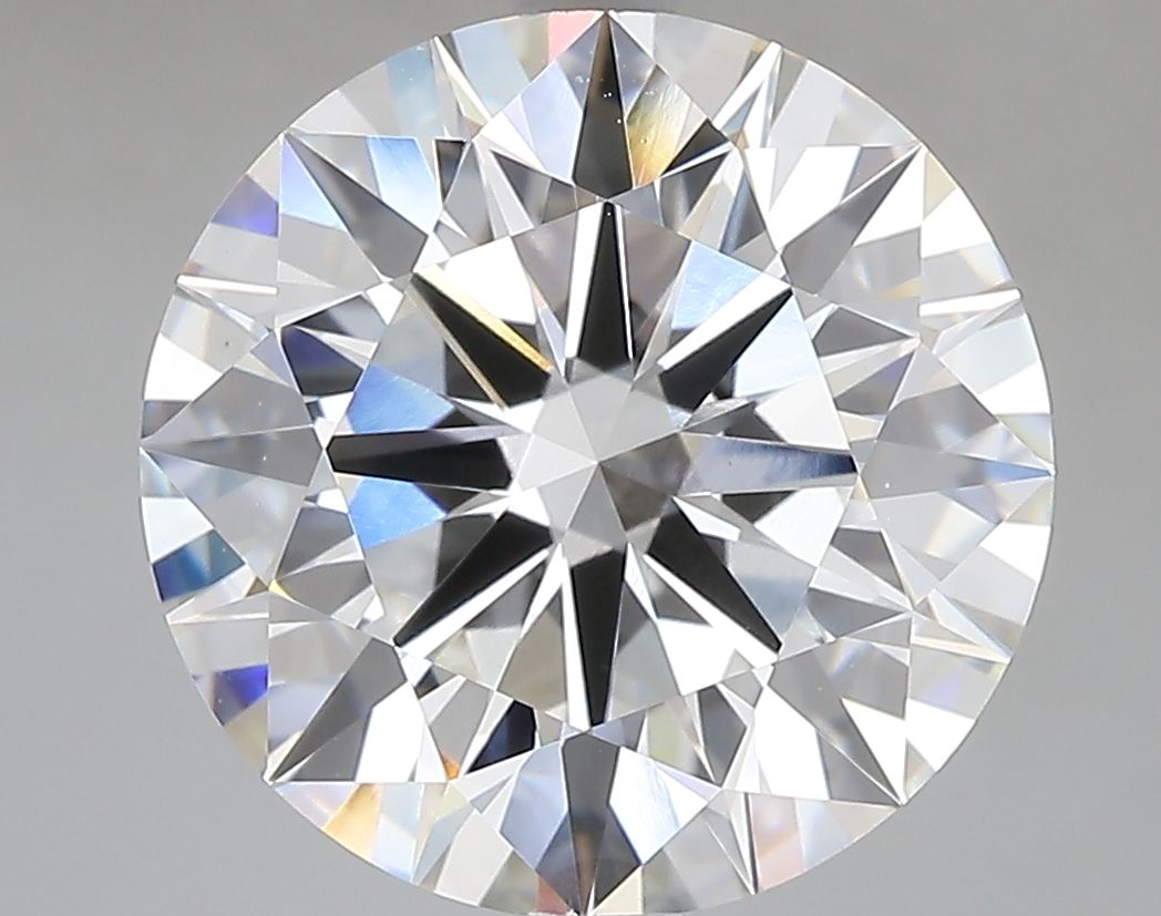 6.09 Carat F-VVS2 Round Lab Diamond