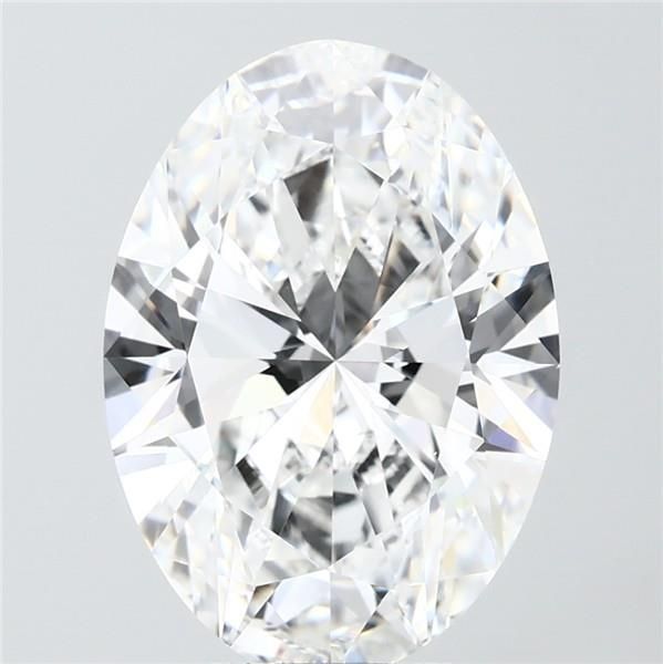 6.00 Carat E-VVS2 Oval Lab Diamond