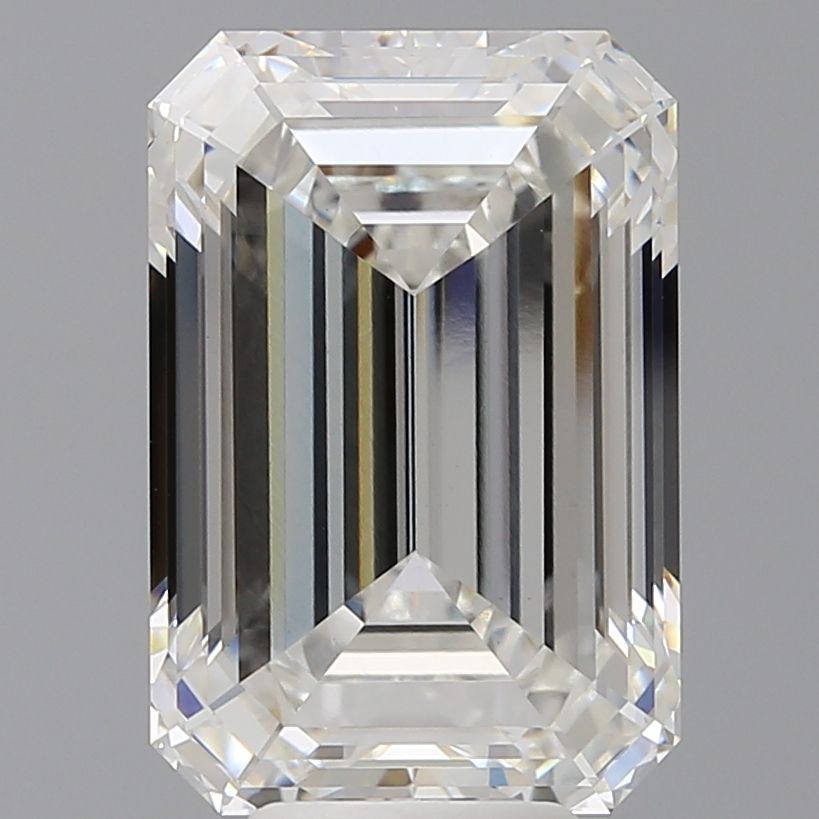 7.92 Carat F VVS2 Emerald Lab Diamond
