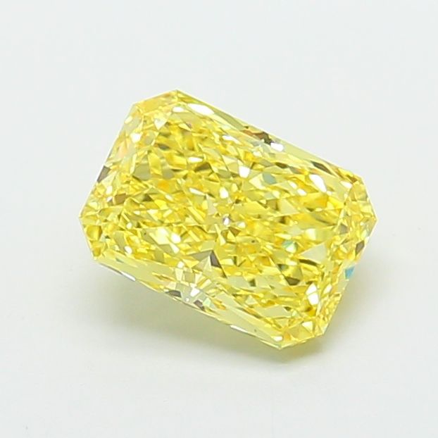 3.01 Carat Radiant Cut Fancy Yellow