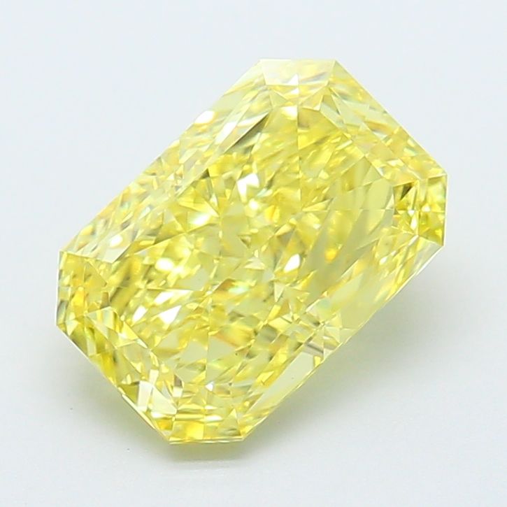 2.41 Carat Radiant Cut Fancy Yellow