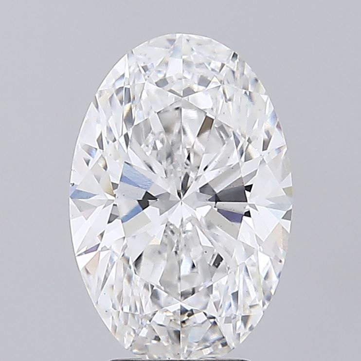 4.00 Carat F-VS1 Oval Lab Diamond