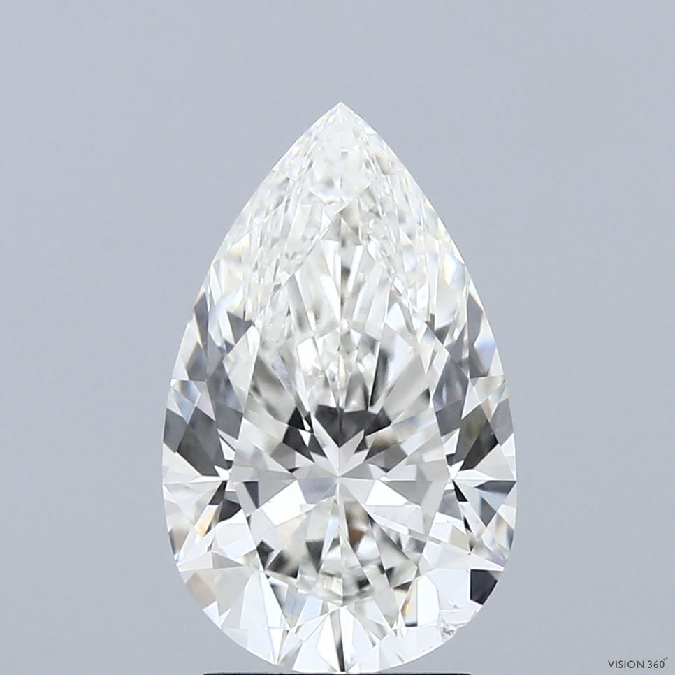 3.03 Carat G-SI1 Pear Lab Diamond