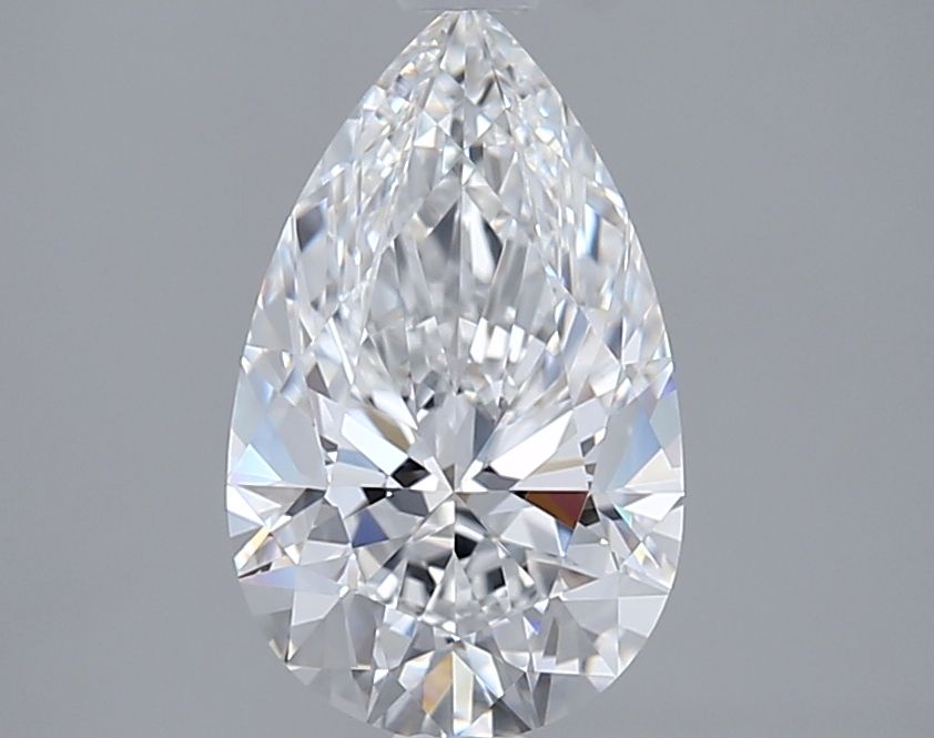 2.01 Carat D-VVS2 Pear Lab Diamond