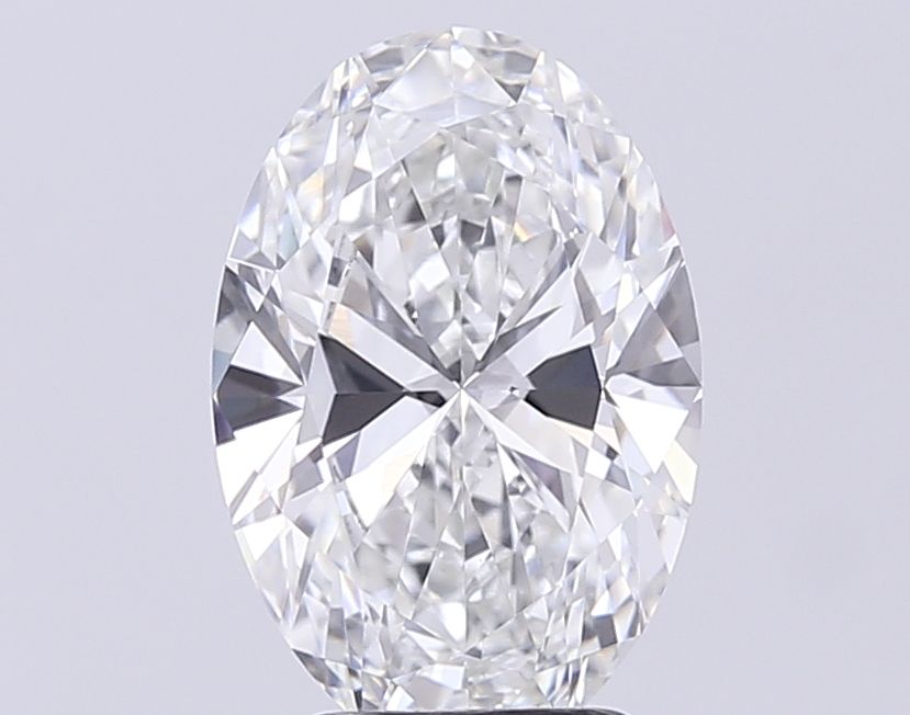 2.58 Carat E-VVS2 Oval Lab Diamond
