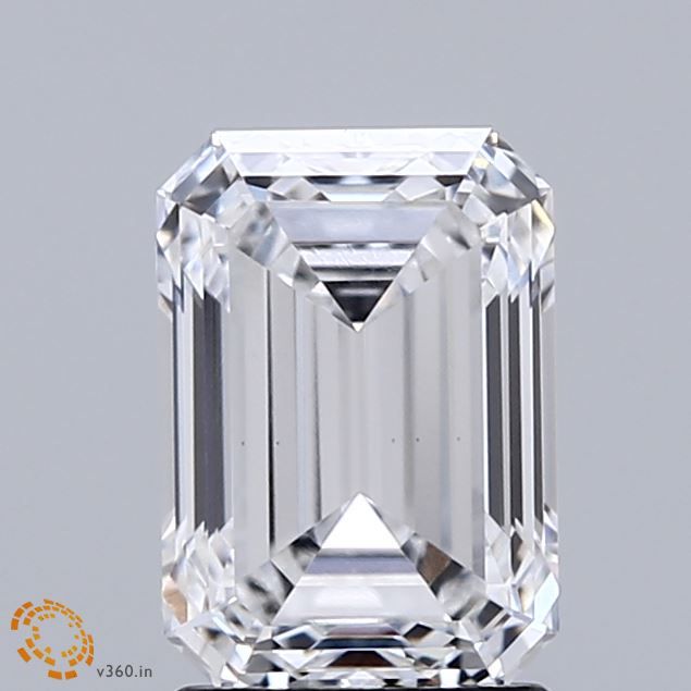 2.06 Carat D-VS1 Emerald Lab Diamond