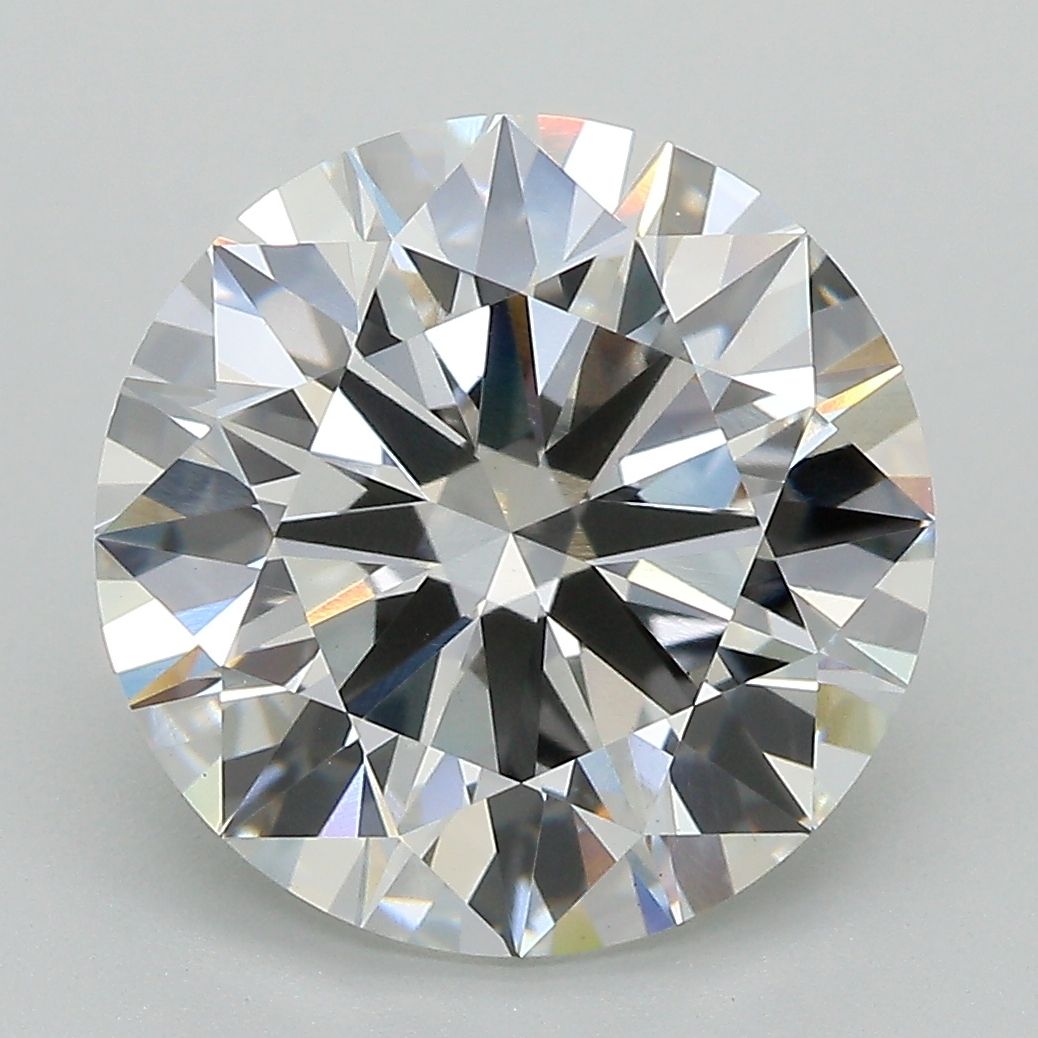 6.05 Carat F-VS1 Round Lab Diamond