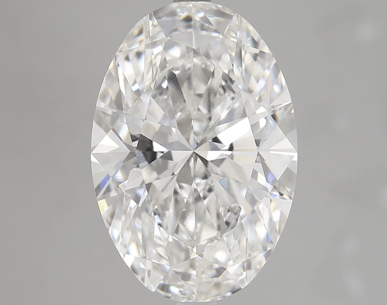 7.04 Carat E-VVS2 Oval Lab Diamond