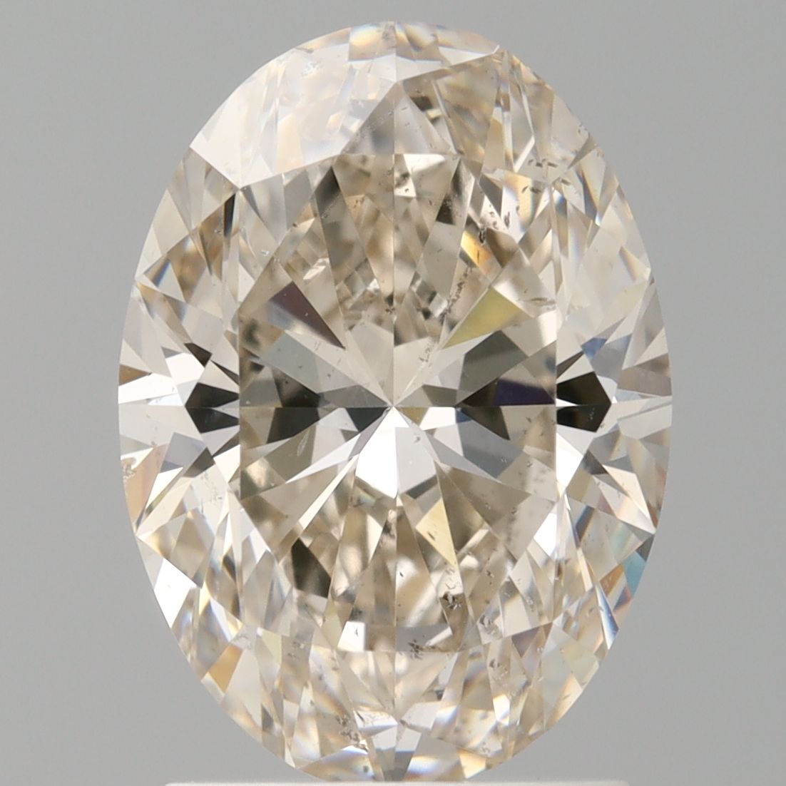 2.04 Carat L-SI2 Oval Cut Diamond