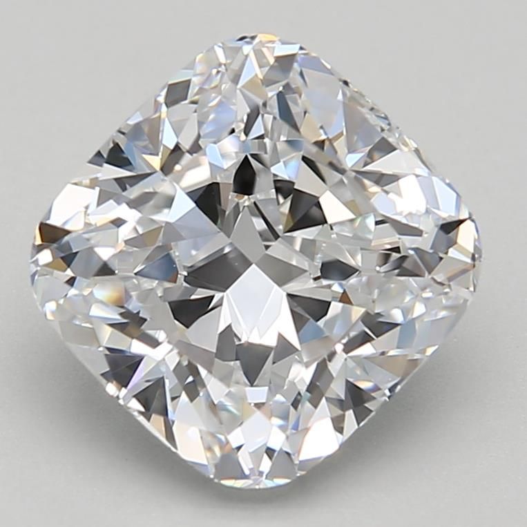 2.76 Carat D-VVS1 Cushion Lab Diamond