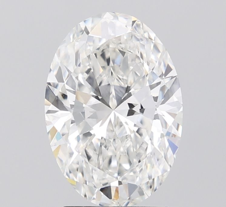 2.60 Carat G-VVS2 Oval Lab Diamond