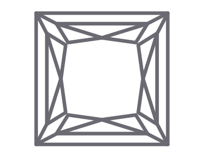 1.53 Carat Princess Cut Fancy Brown
