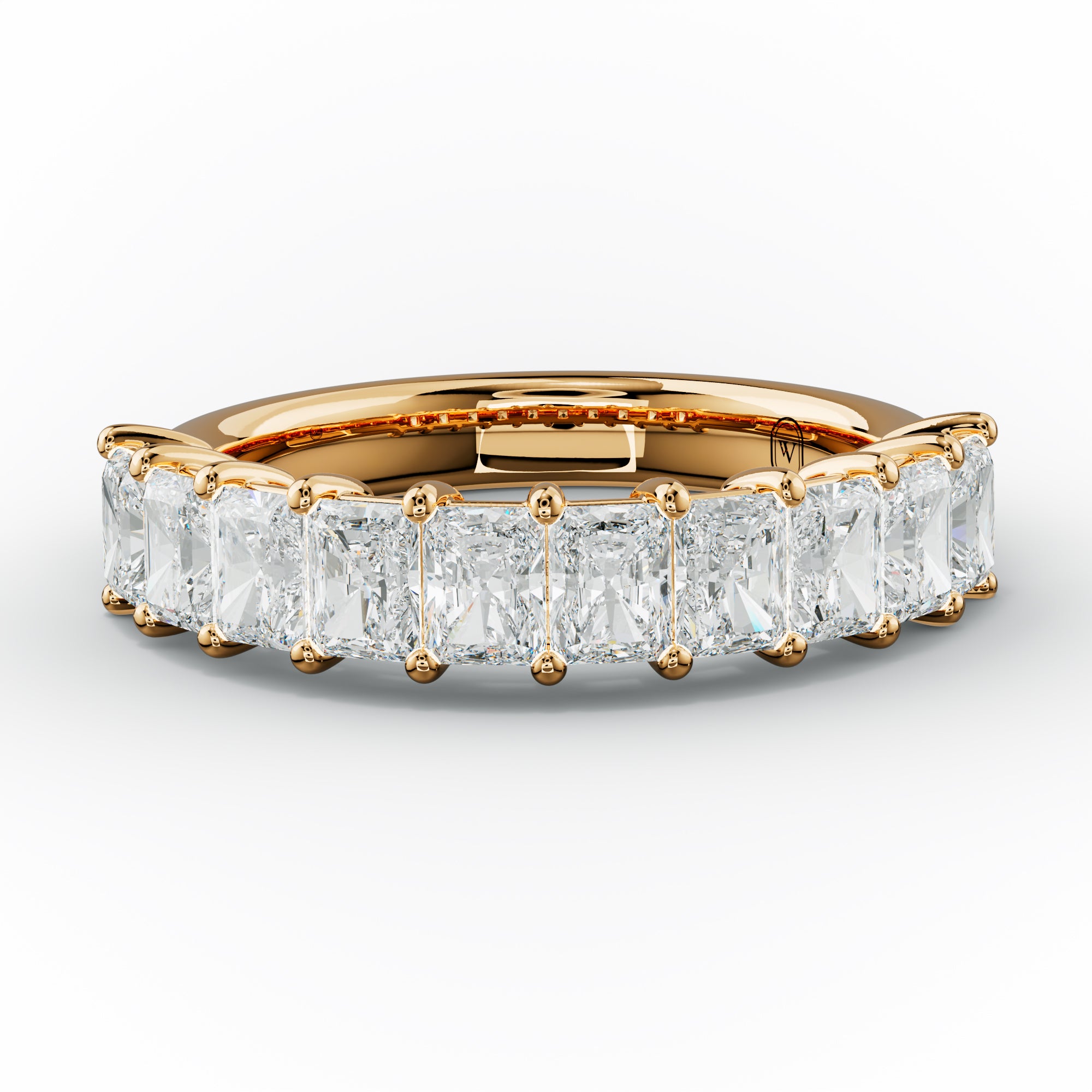 2.0 Carat Radiant Diamond Anniversary Band