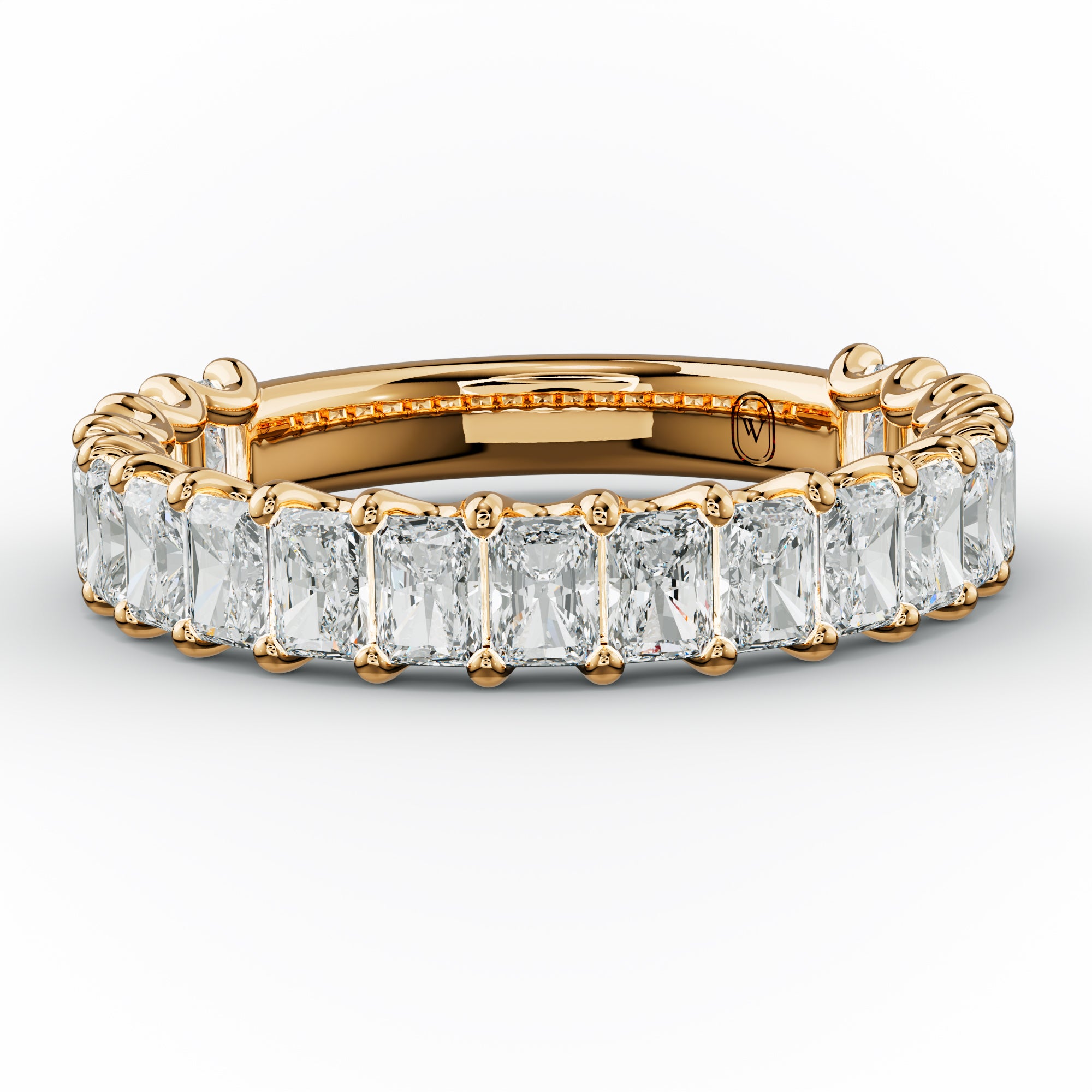 2.0 Carat Radiant Cut Diamond Anniversary Band